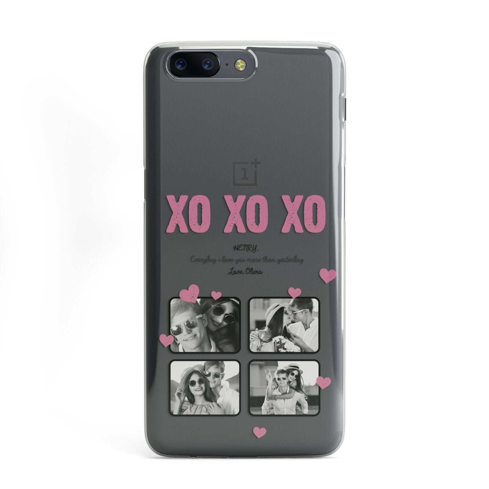 Valentines Day Photo Collage OnePlus Case