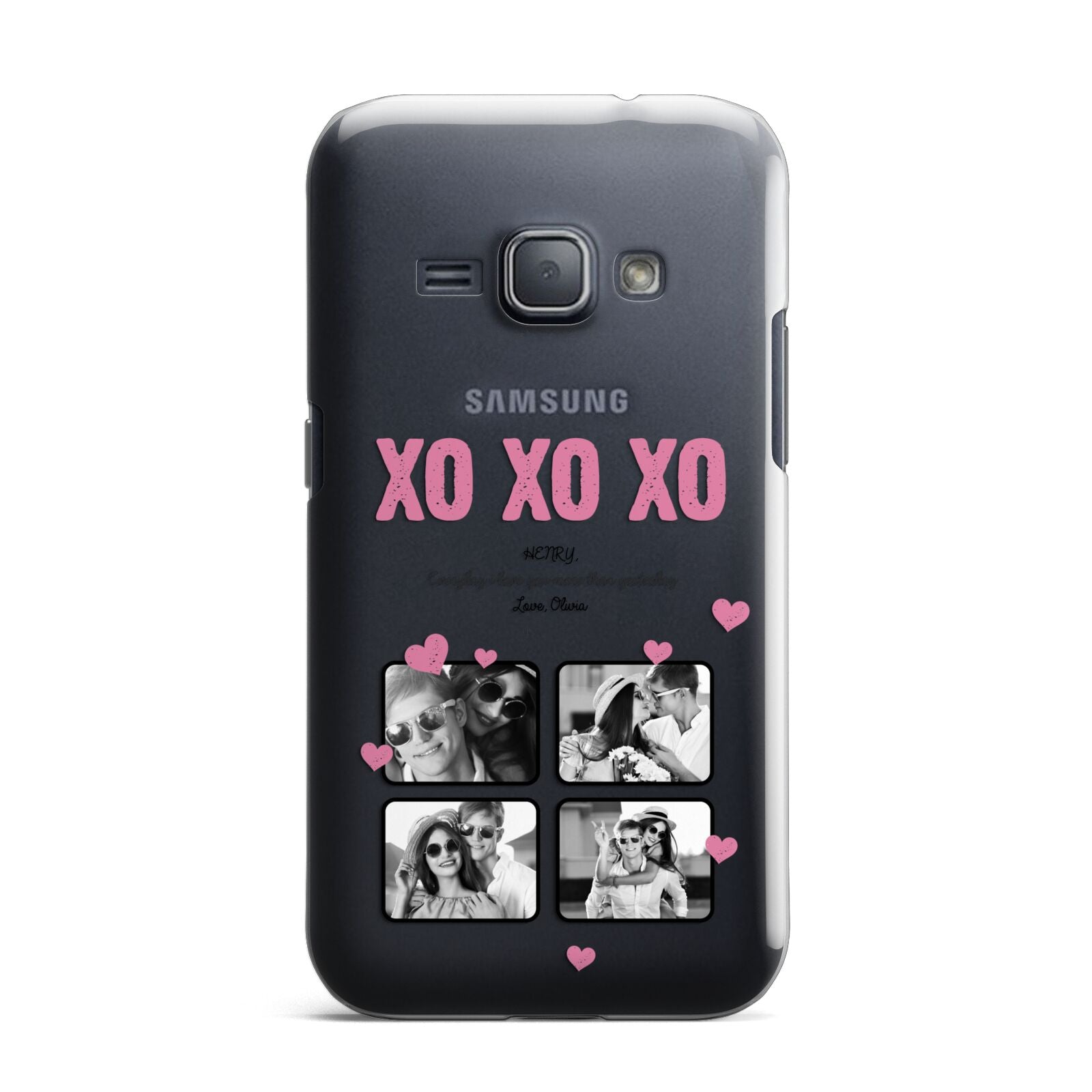 Valentines Day Photo Collage Samsung Galaxy J1 2016 Case