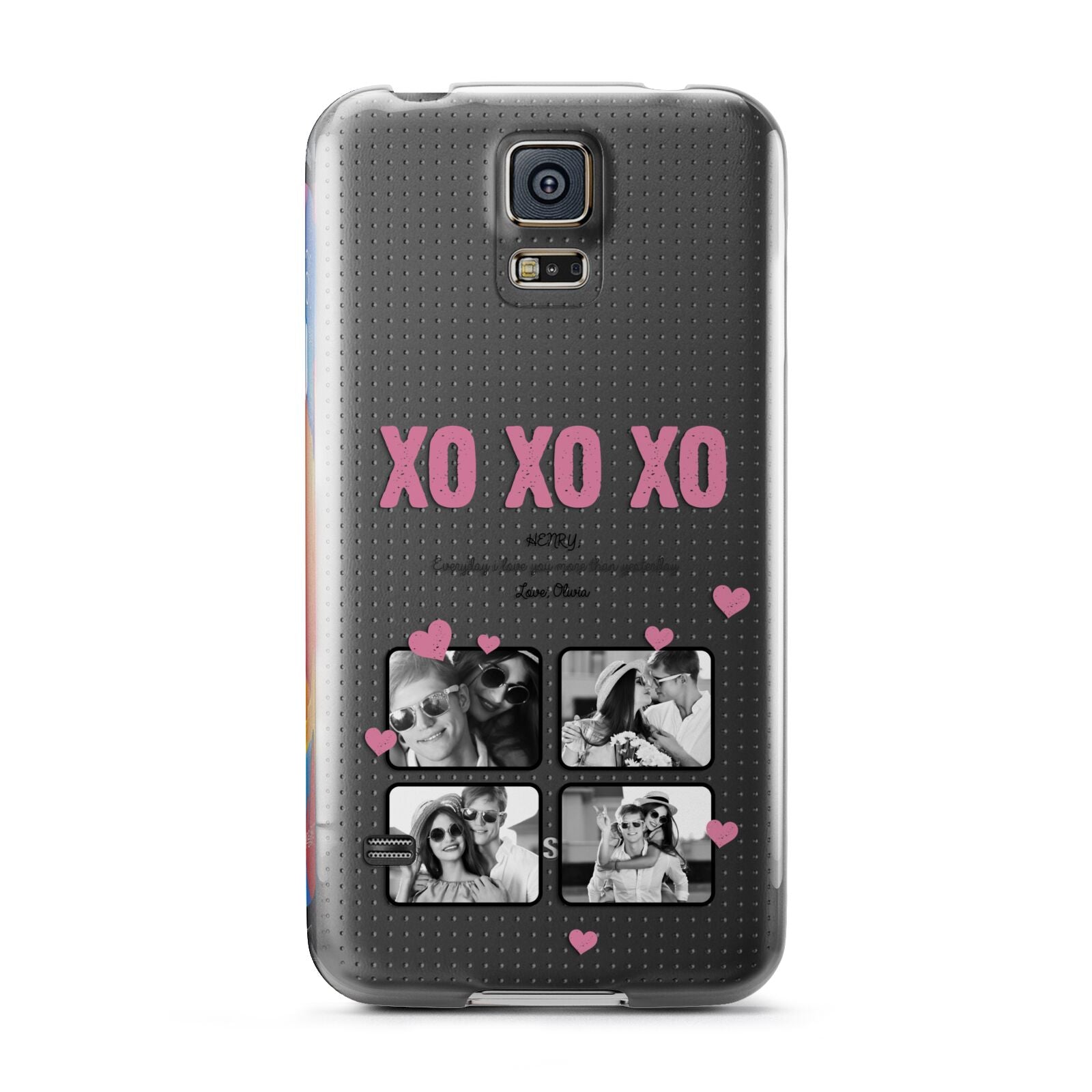 Valentines Day Photo Collage Samsung Galaxy S5 Case