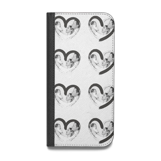 Valentines Day Photo Personalised Vegan Leather Flip Samsung Case