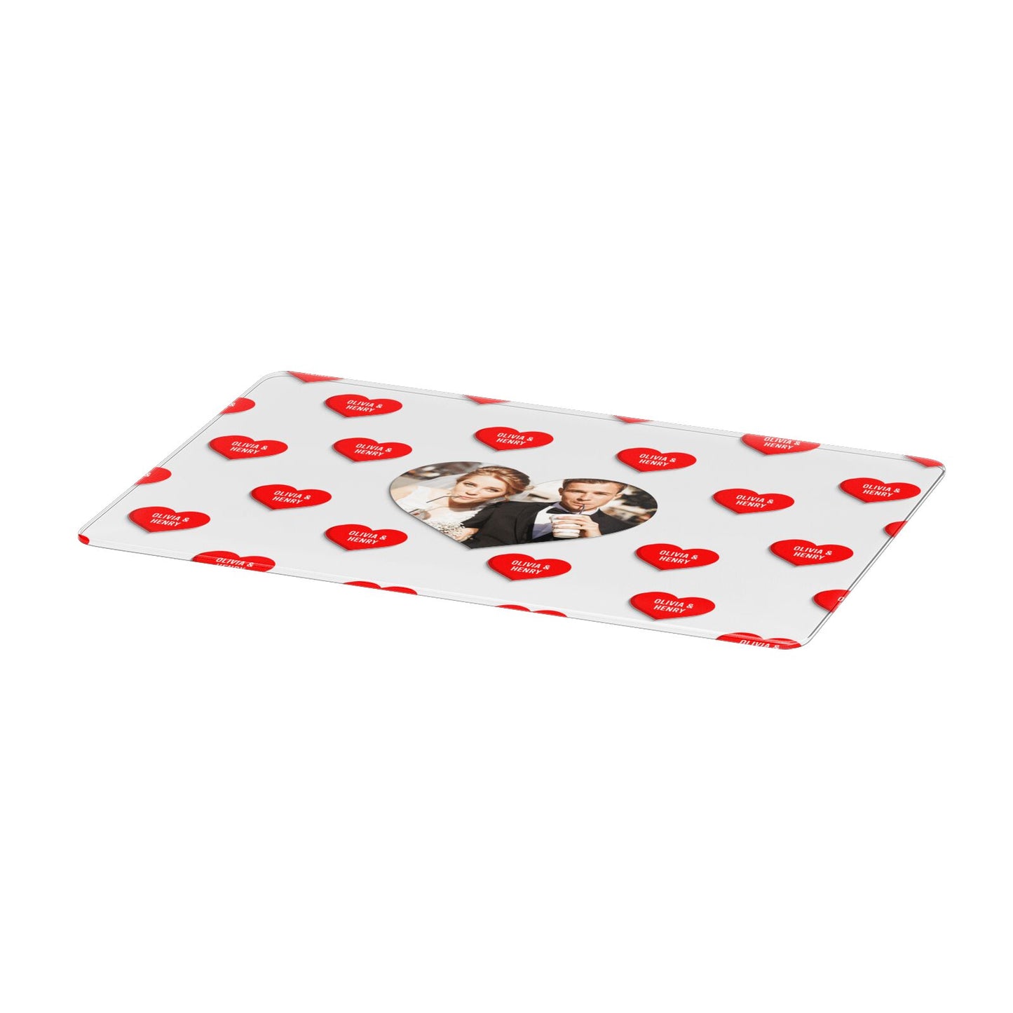 Valentines Day Photo Upload Apple MacBook Case Only