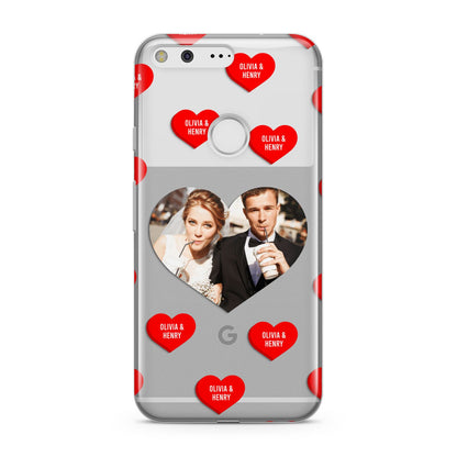 Valentines Day Photo Upload Google Pixel Case