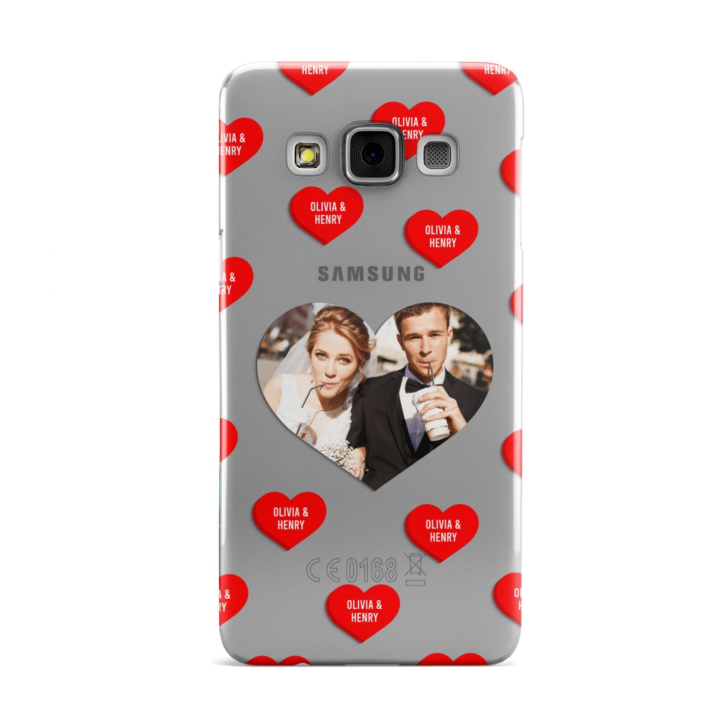 Valentines Day Photo Upload Samsung Galaxy A3 Case