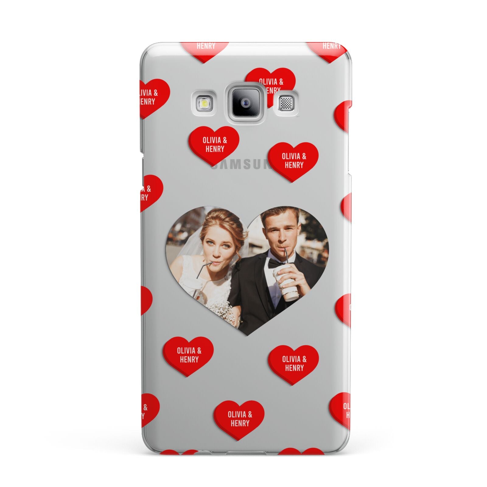 Valentines Day Photo Upload Samsung Galaxy A7 2015 Case