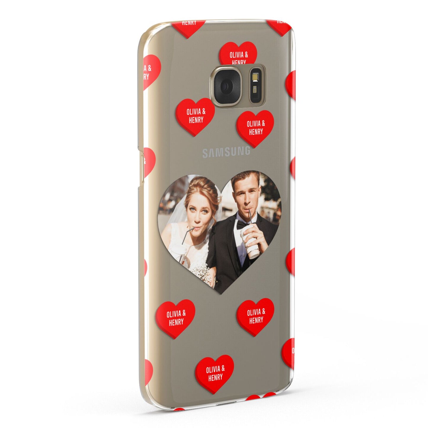 Valentines Day Photo Upload Samsung Galaxy Case Fourty Five Degrees