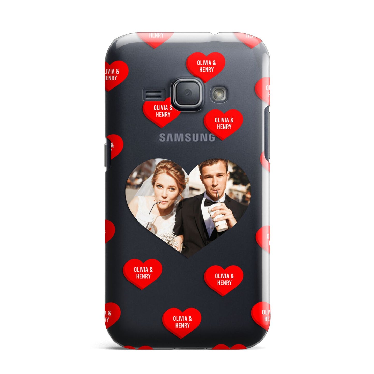 Valentines Day Photo Upload Samsung Galaxy J1 2016 Case