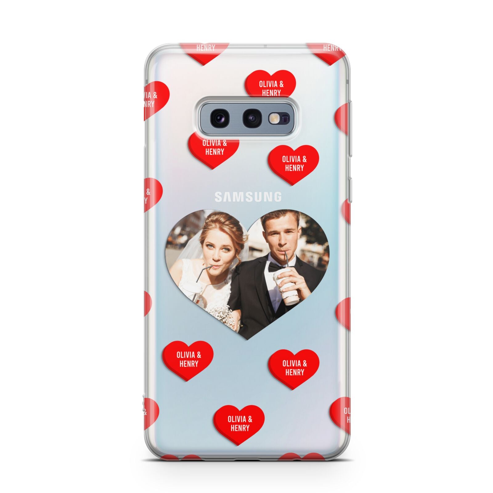 Valentines Day Photo Upload Samsung Galaxy S10E Case