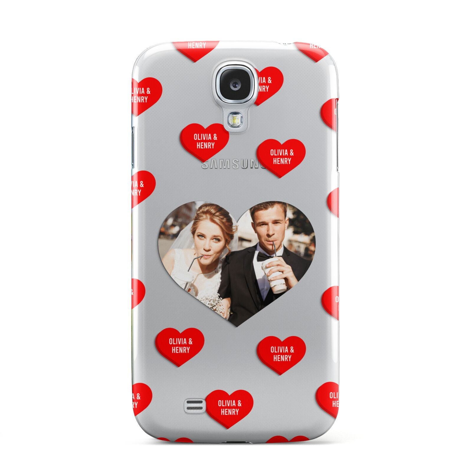 Valentines Day Photo Upload Samsung Galaxy S4 Case