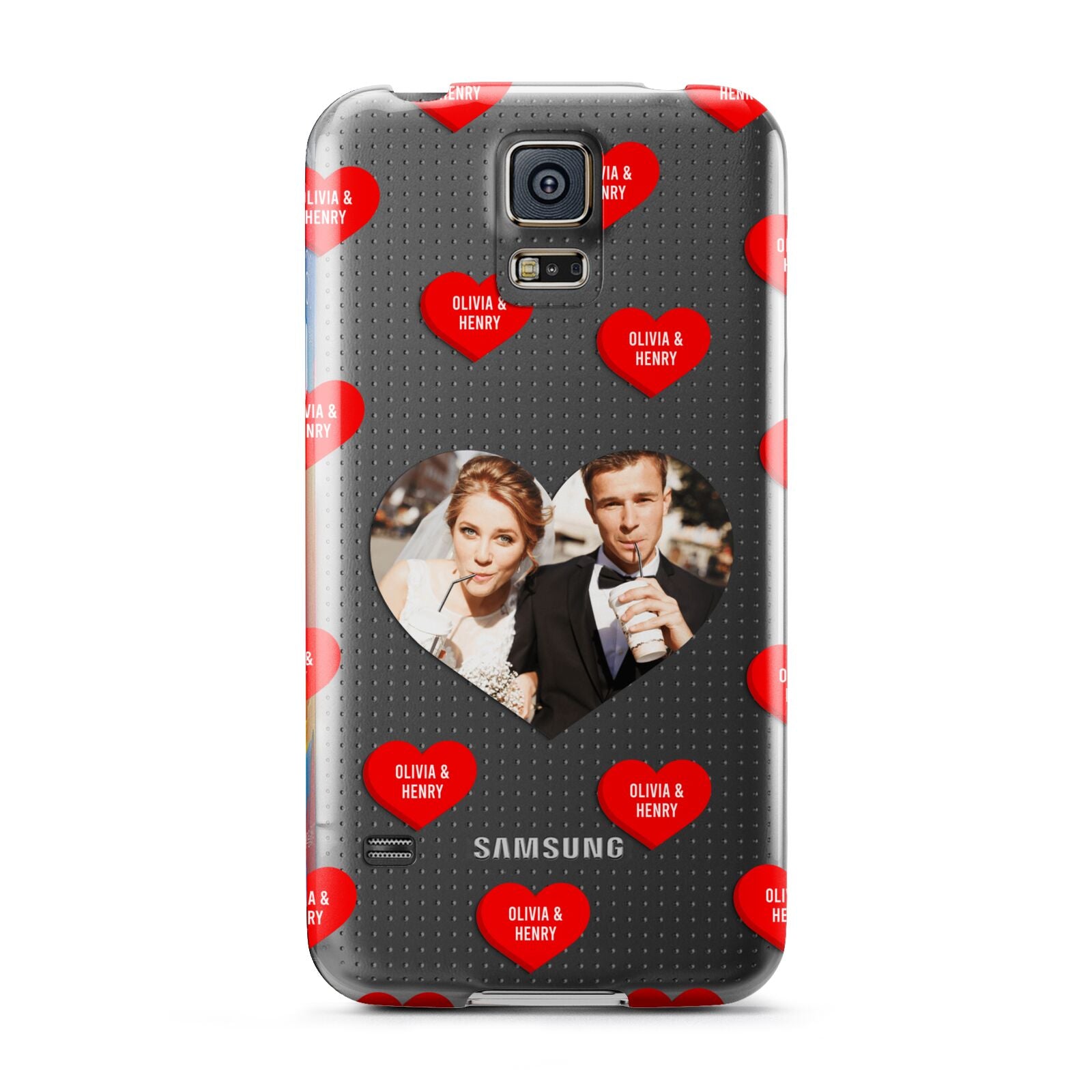 Valentines Day Photo Upload Samsung Galaxy S5 Case