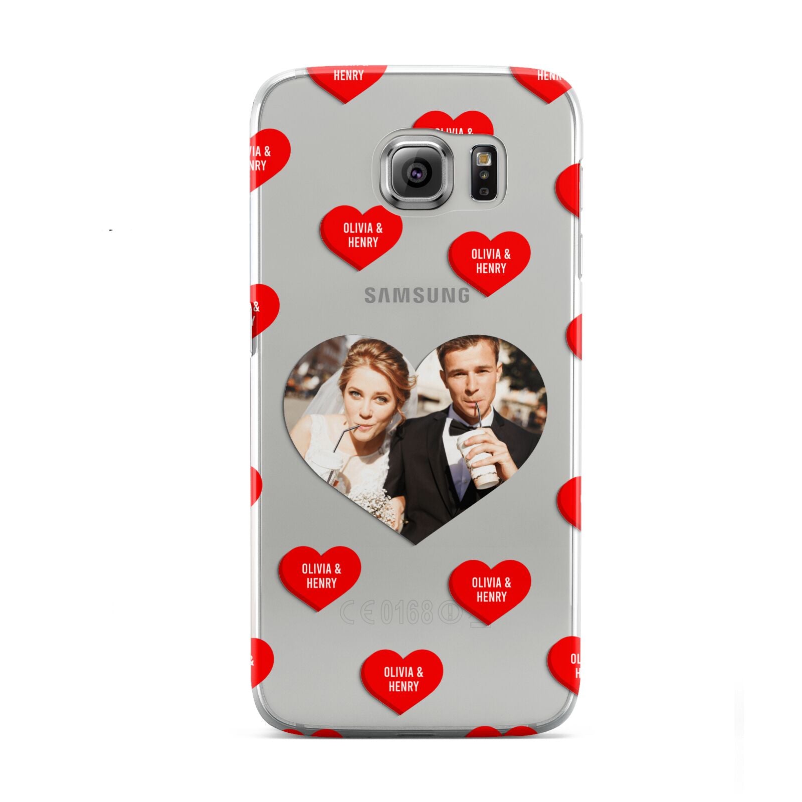 Valentines Day Photo Upload Samsung Galaxy S6 Case