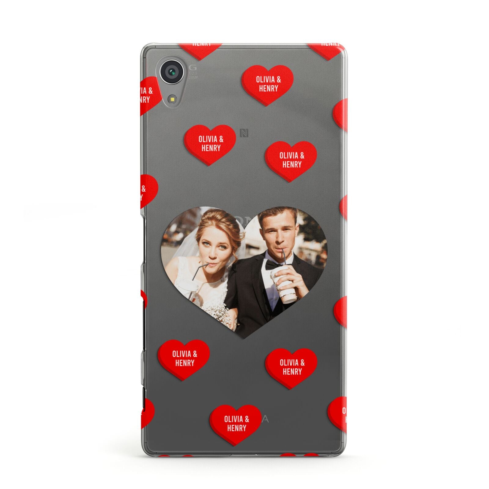 Valentines Day Photo Upload Sony Xperia Case