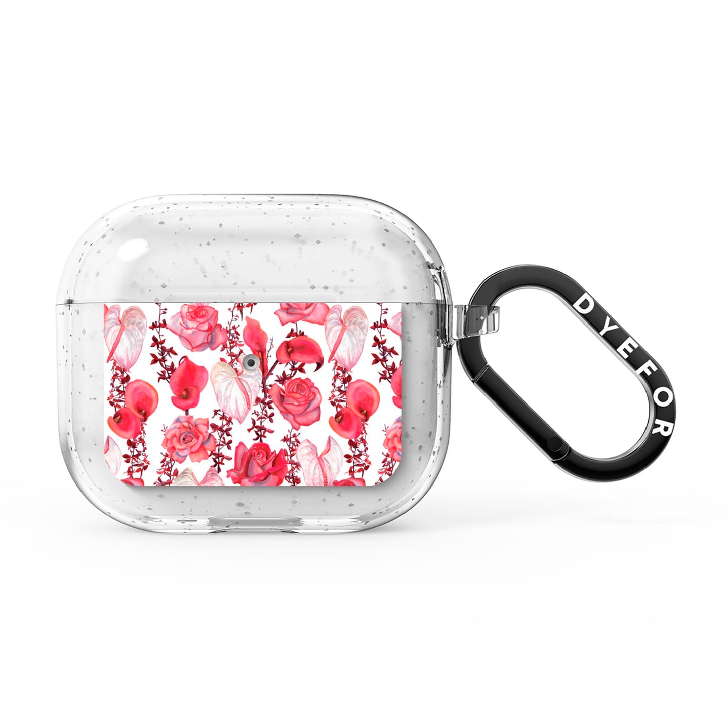 Valentines Flowers AirPods Glitter Case 3rd Gen