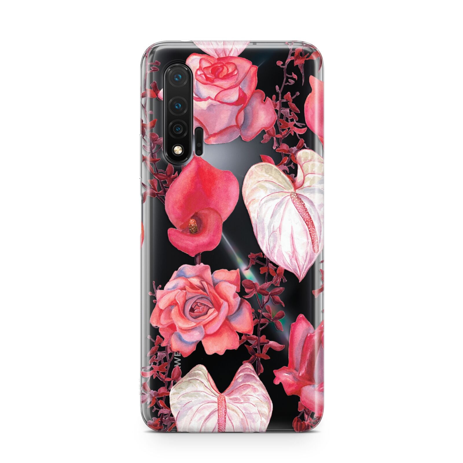 Valentines Flowers Huawei Nova 6 Phone Case