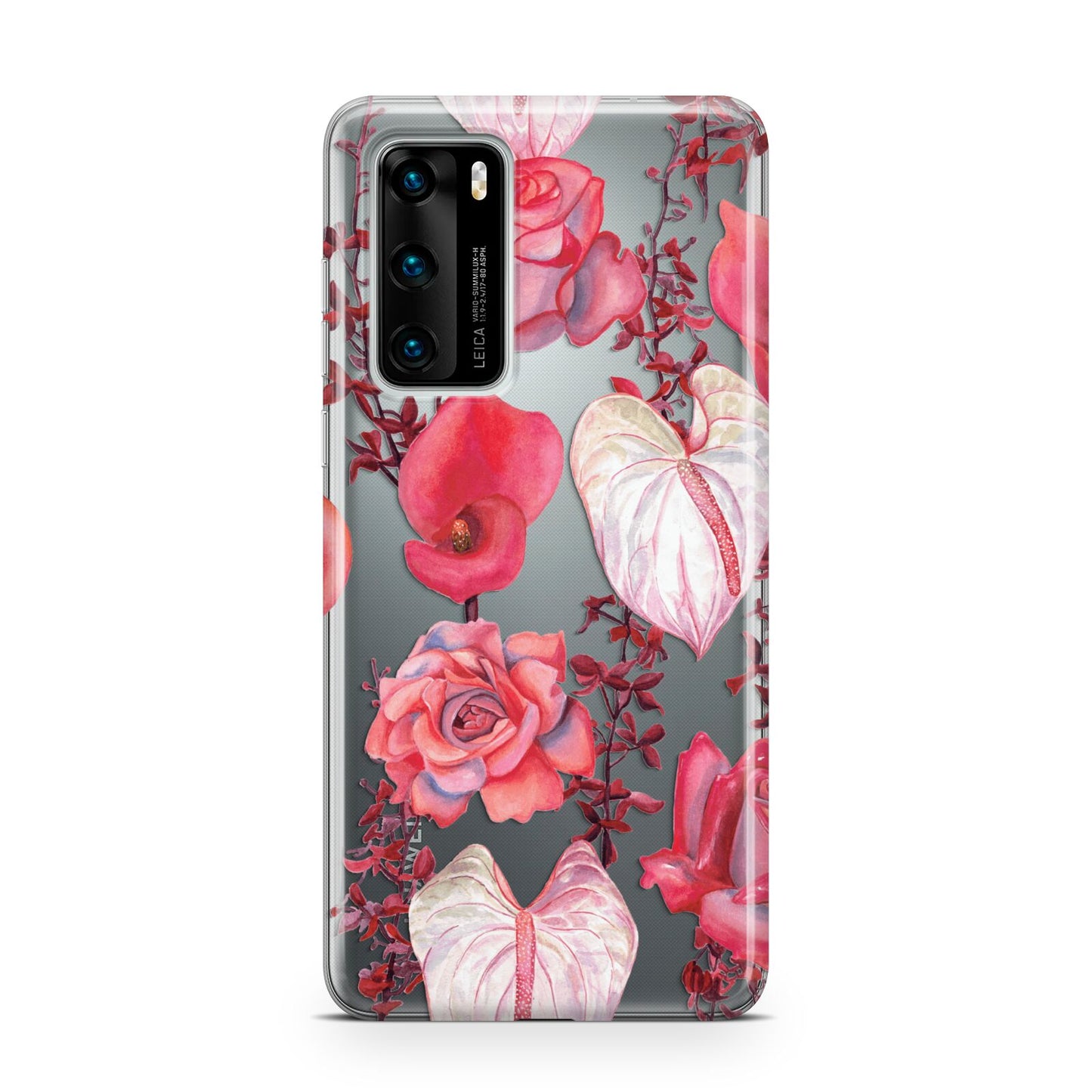 Valentines Flowers Huawei P40 Phone Case