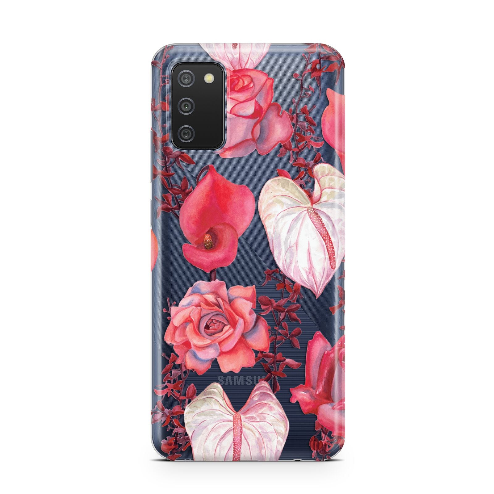 Valentines Flowers Samsung A02s Case