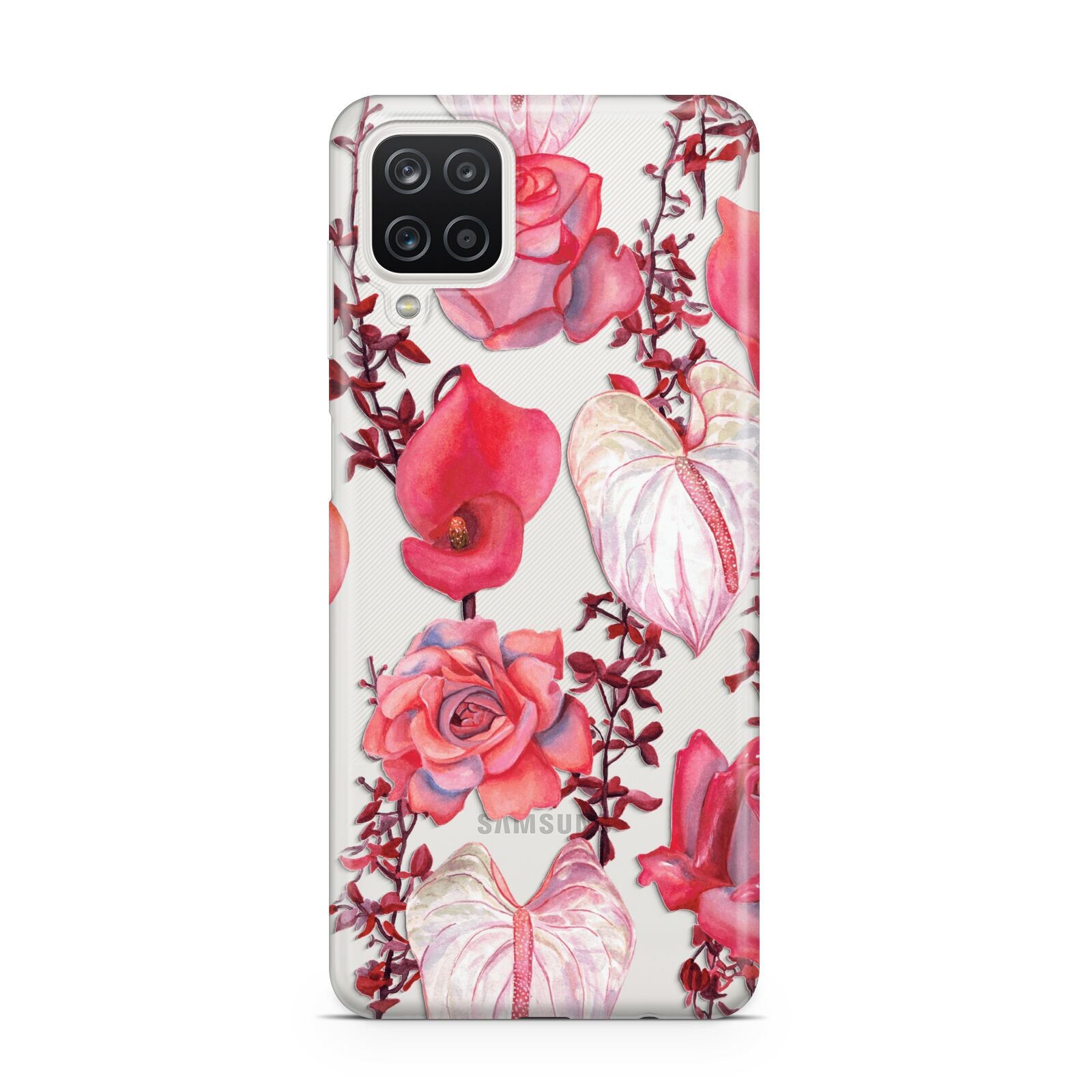 Valentines Flowers Samsung A12 Case