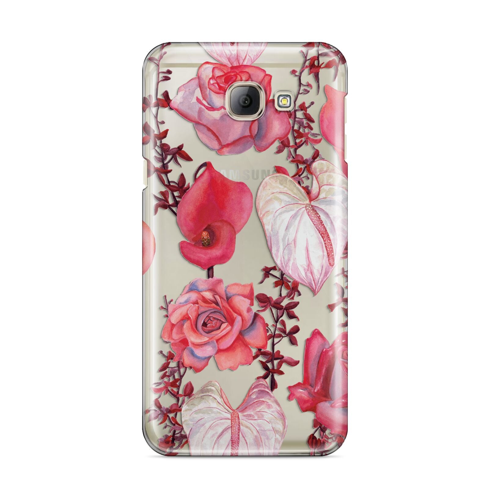 Valentines Flowers Samsung Galaxy A8 2016 Case