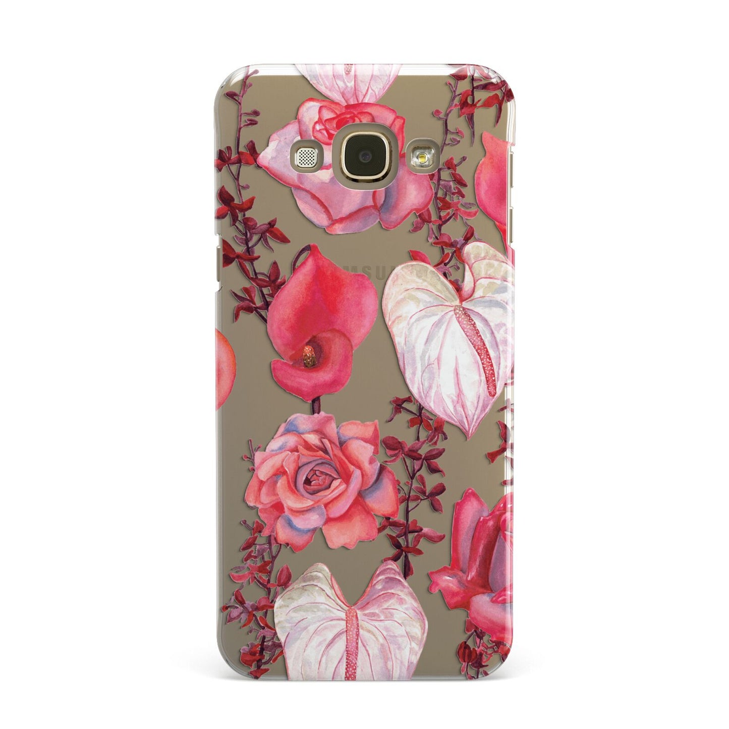 Valentines Flowers Samsung Galaxy A8 Case