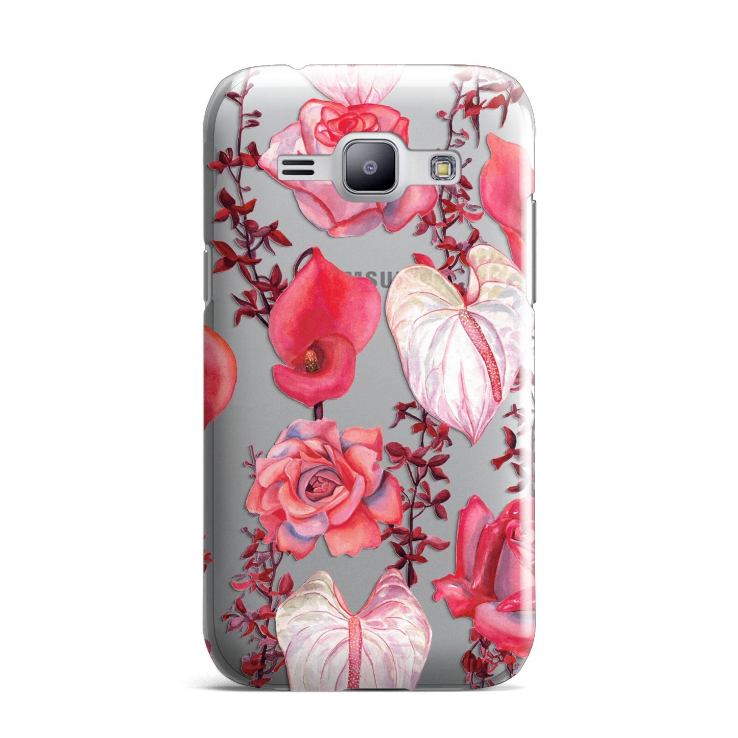 Valentines Flowers Samsung Galaxy J1 2015 Case