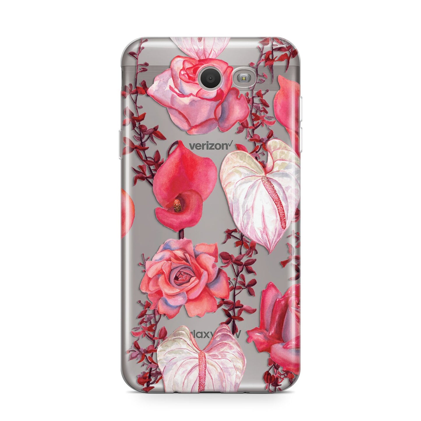 Valentines Flowers Samsung Galaxy J7 2017 Case