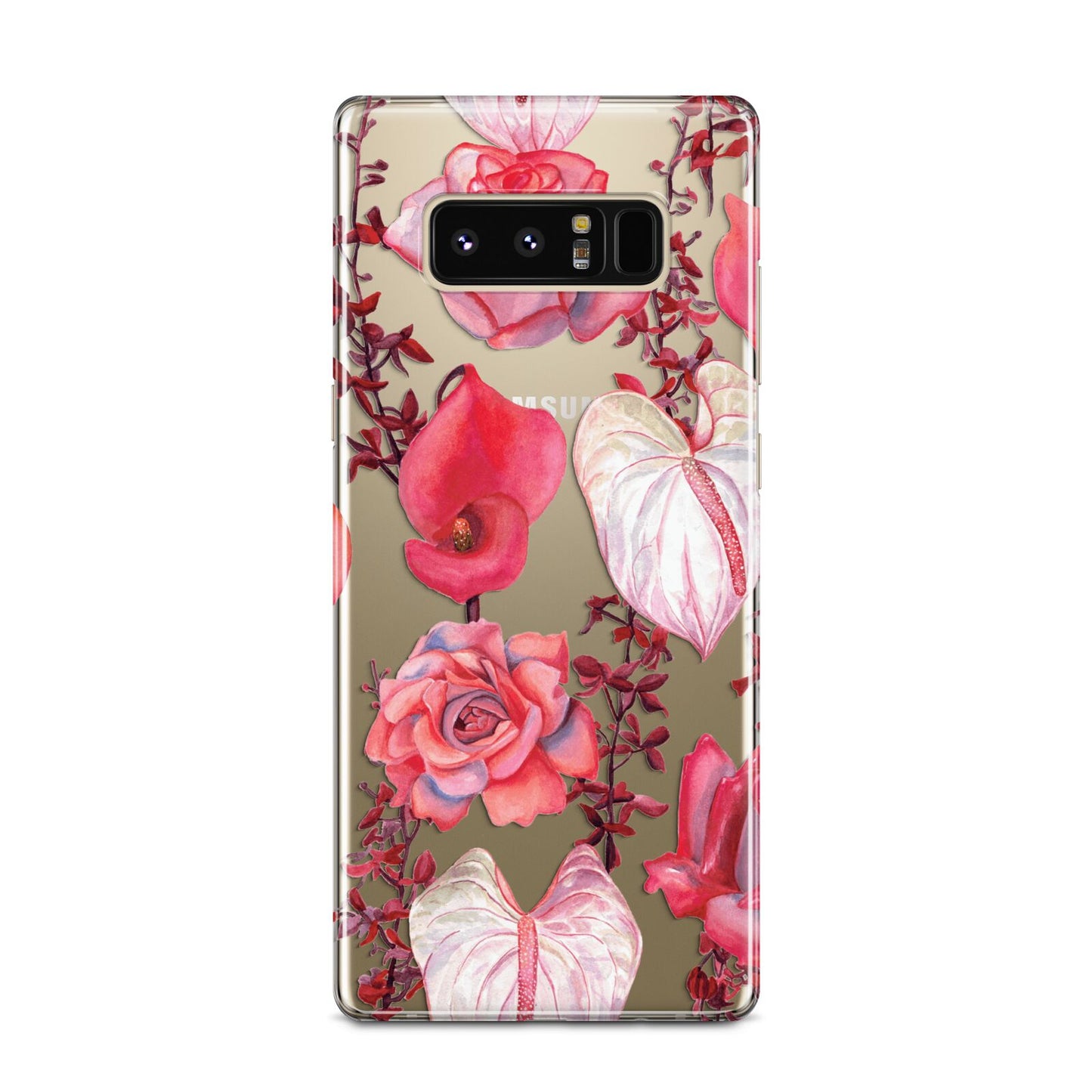 Valentines Flowers Samsung Galaxy Note 8 Case