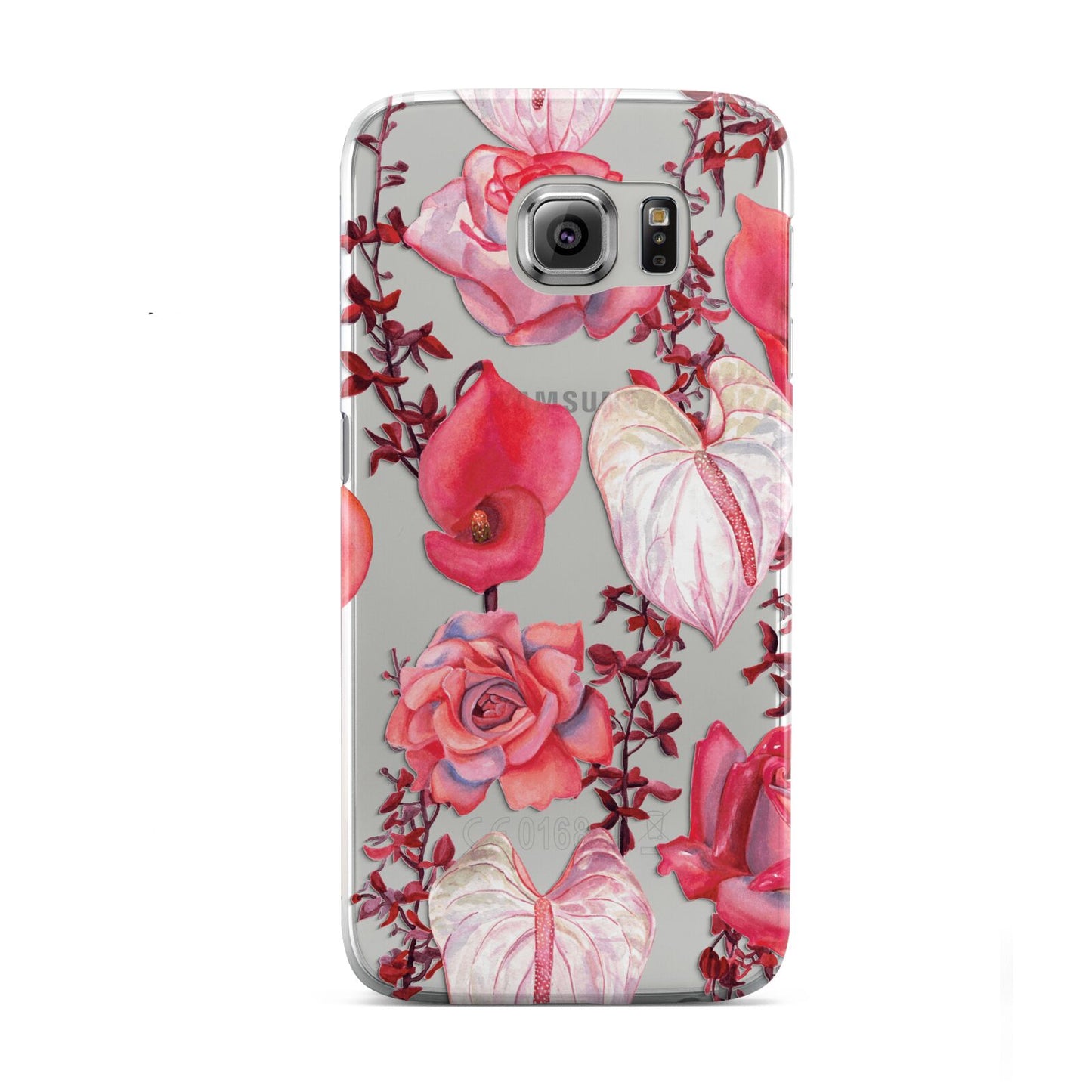 Valentines Flowers Samsung Galaxy S6 Case