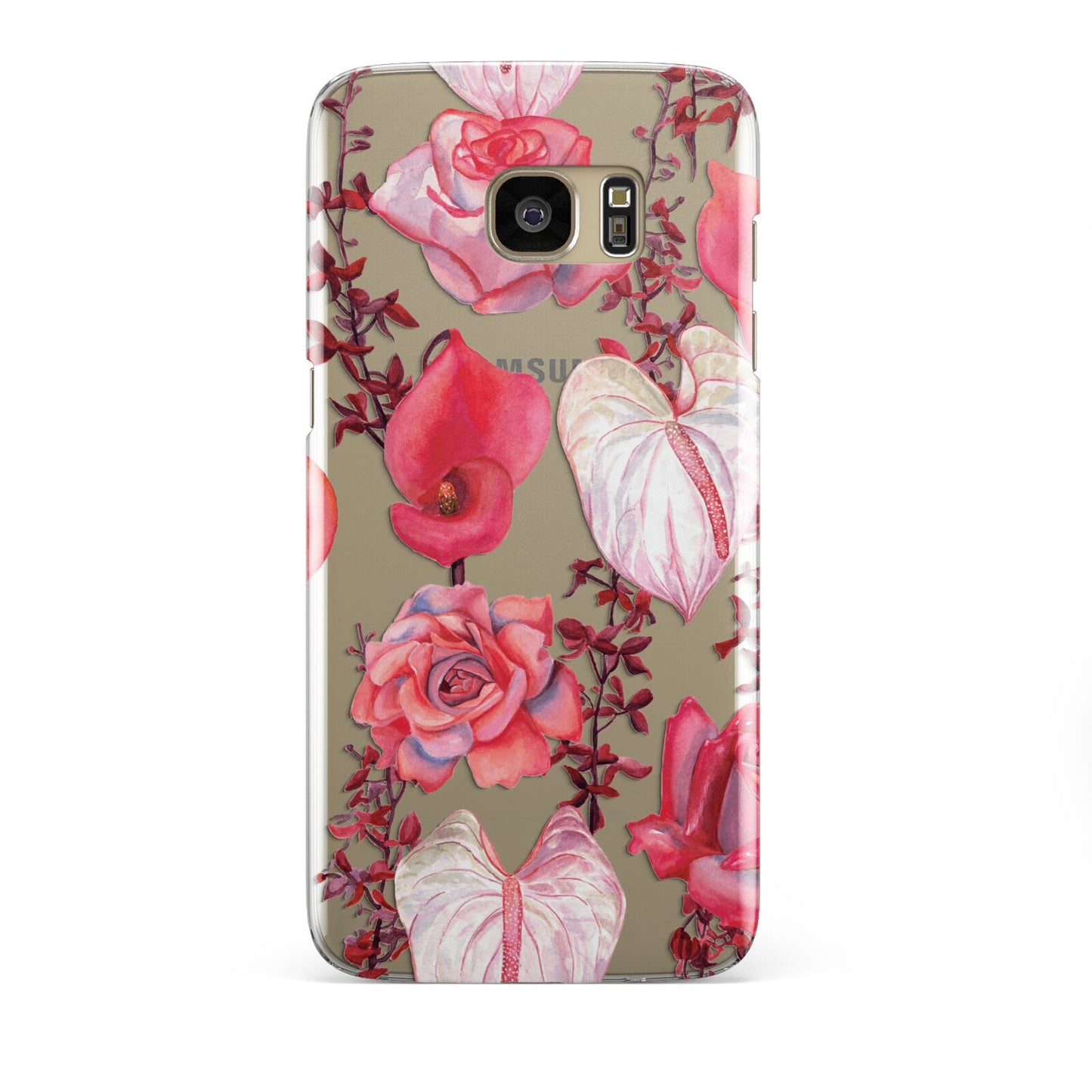 Valentines Flowers Samsung Galaxy S7 Edge Case