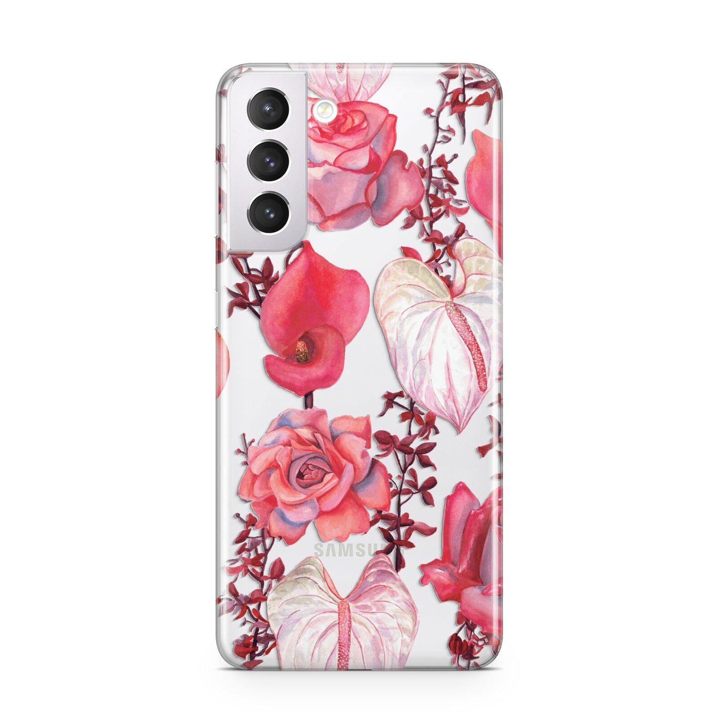 Valentines Flowers Samsung S21 Case