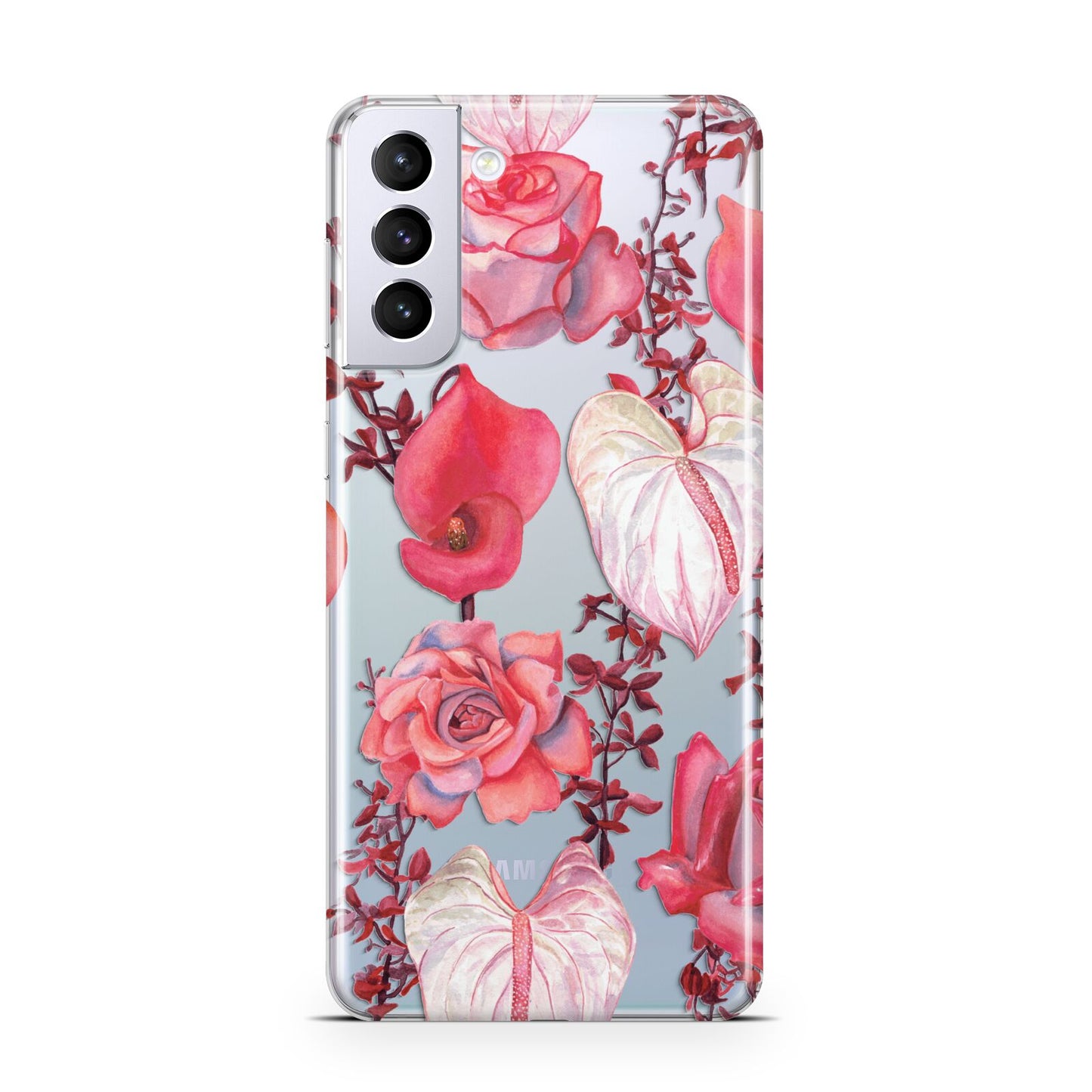 Valentines Flowers Samsung S21 Plus Case