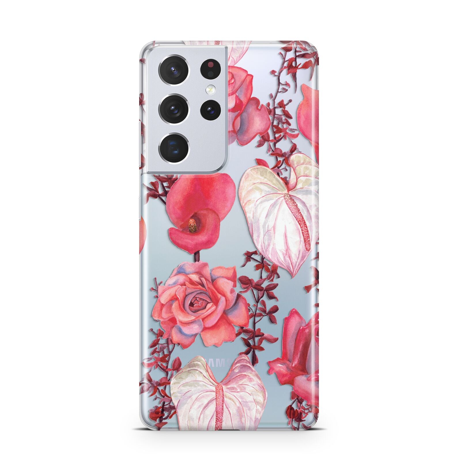 Valentines Flowers Samsung S21 Ultra Case