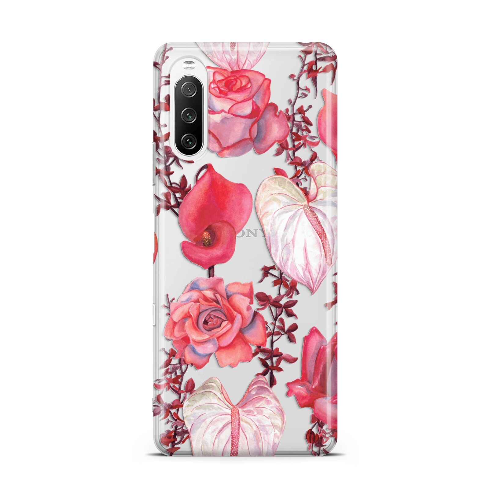 Valentines Flowers Sony Xperia 10 III Case