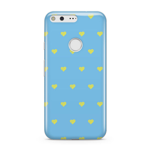 Valentines Hearts Polka Dot Google Pixel Case