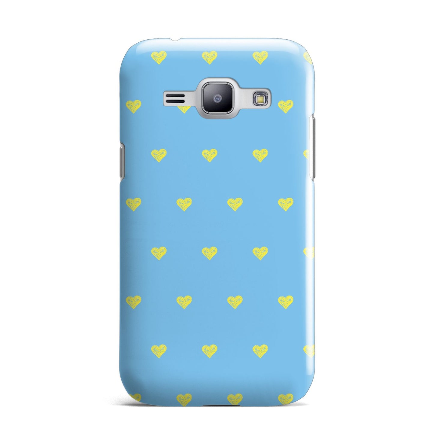 Valentines Hearts Polka Dot Samsung Galaxy J1 2015 Case