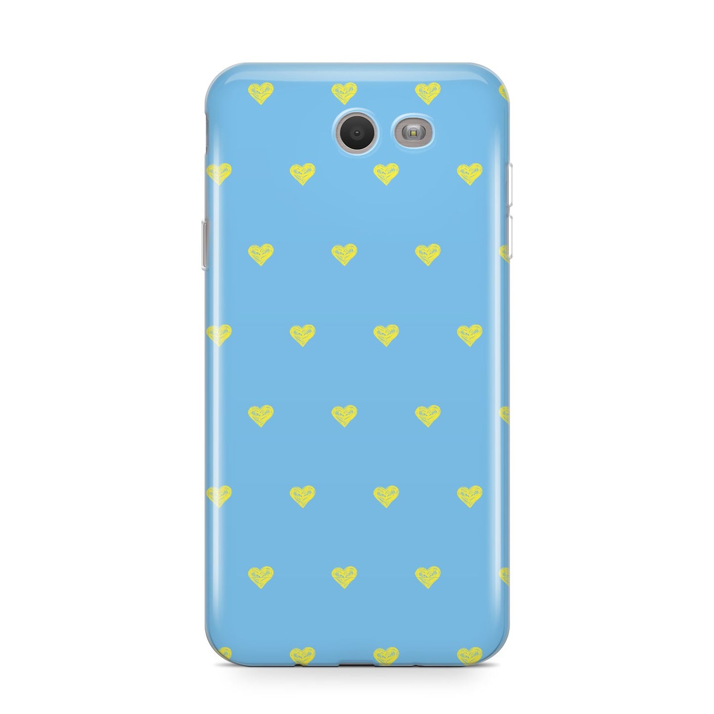 Valentines Hearts Polka Dot Samsung Galaxy J7 2017 Case