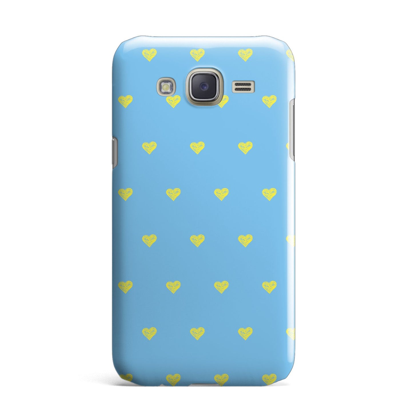 Valentines Hearts Polka Dot Samsung Galaxy J7 Case