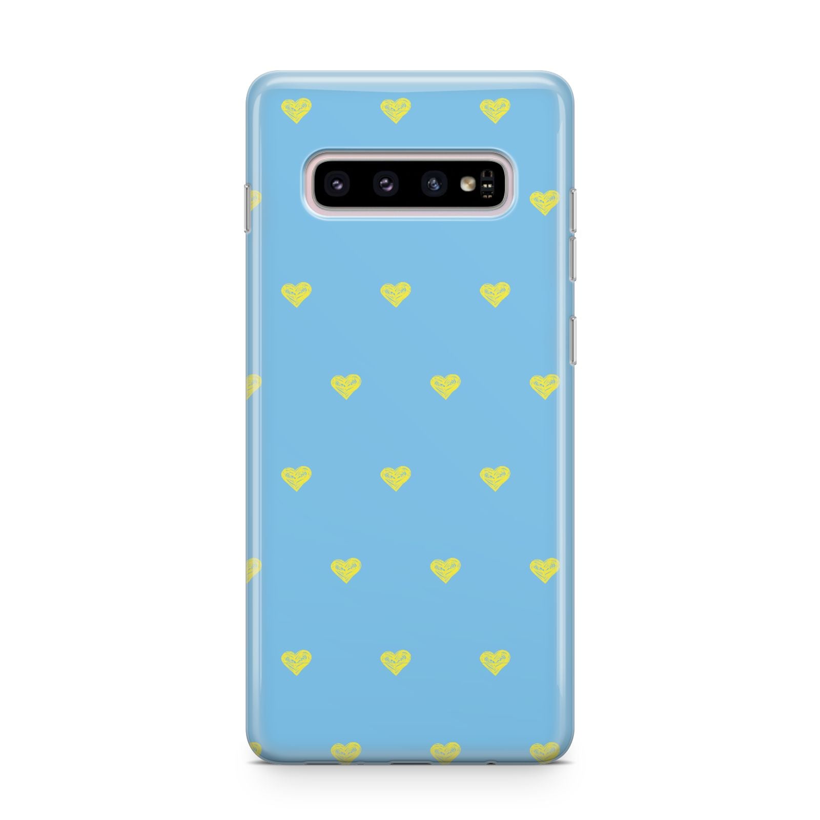 Valentines Hearts Polka Dot Samsung Galaxy S10 Plus Case