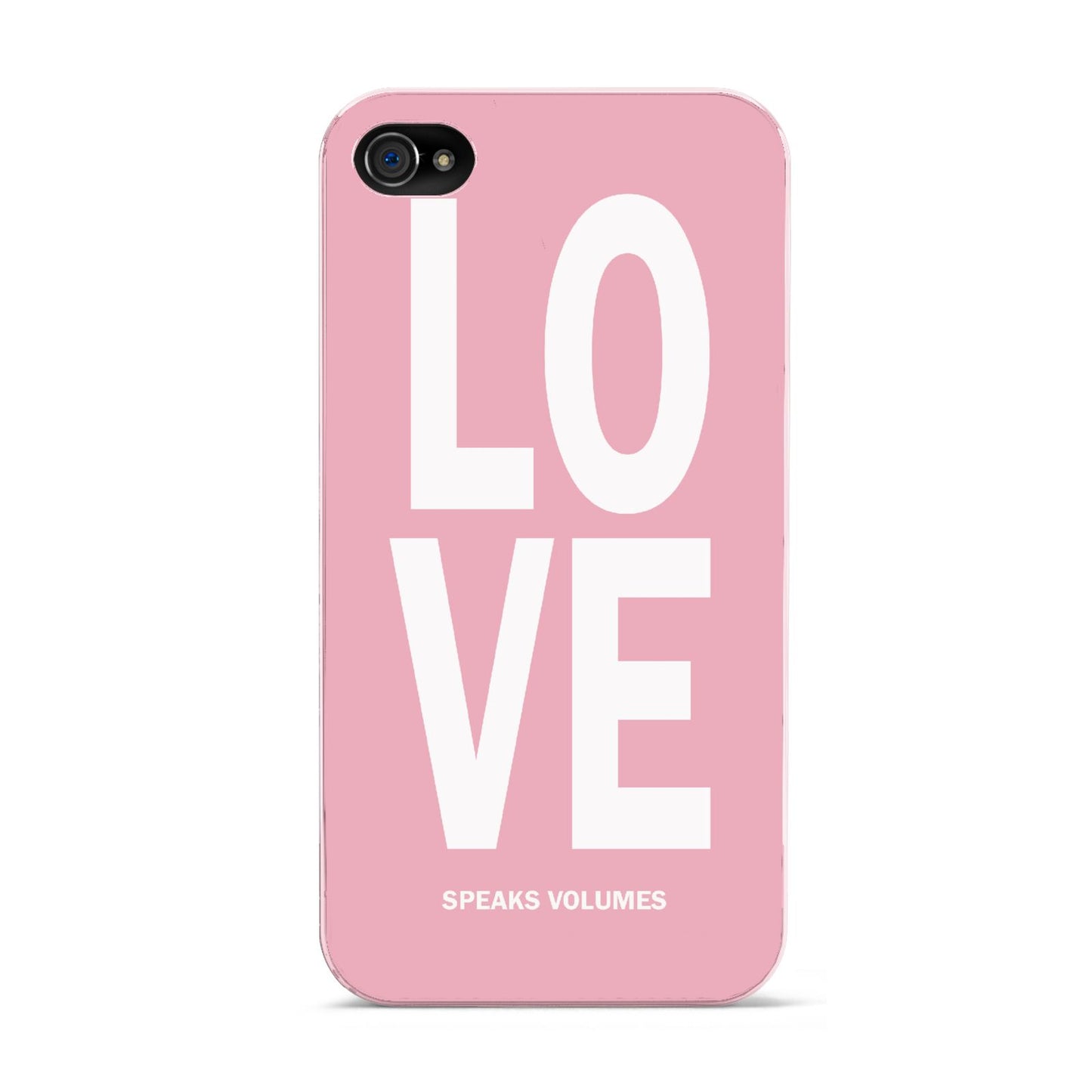Valentines Love Speaks Volumes Apple iPhone 4s Case