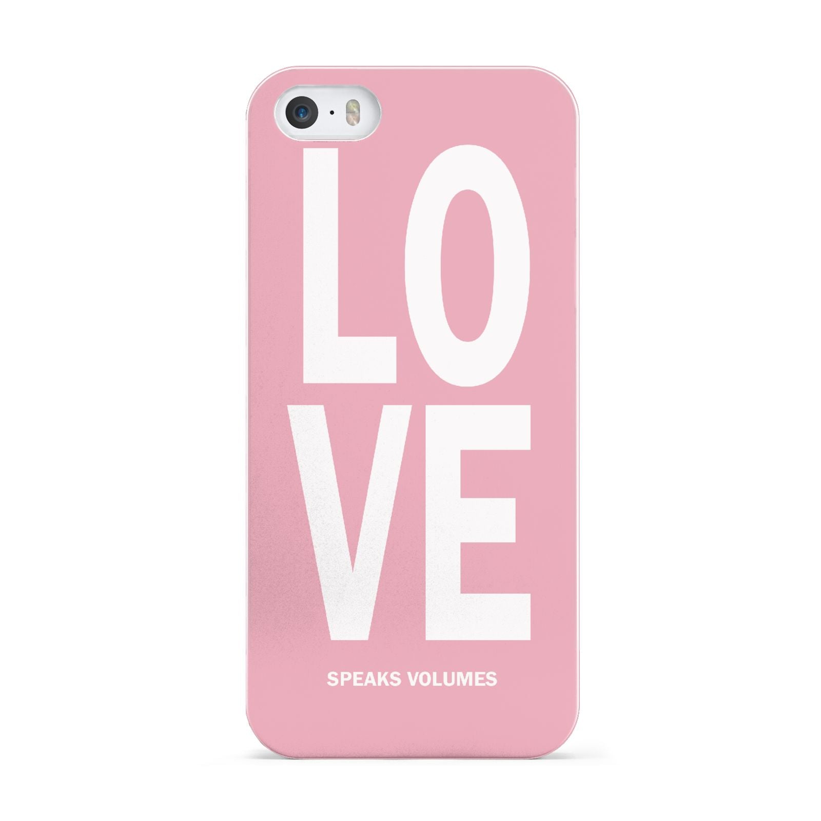 Valentines Love Speaks Volumes Apple iPhone 5 Case