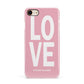 Valentines Love Speaks Volumes Apple iPhone 7 8 3D Snap Case