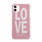 Valentines Love Speaks Volumes iPhone 11 3D Snap Case