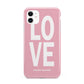 Valentines Love Speaks Volumes iPhone 11 3D Tough Case