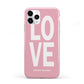 Valentines Love Speaks Volumes iPhone 11 Pro 3D Tough Case