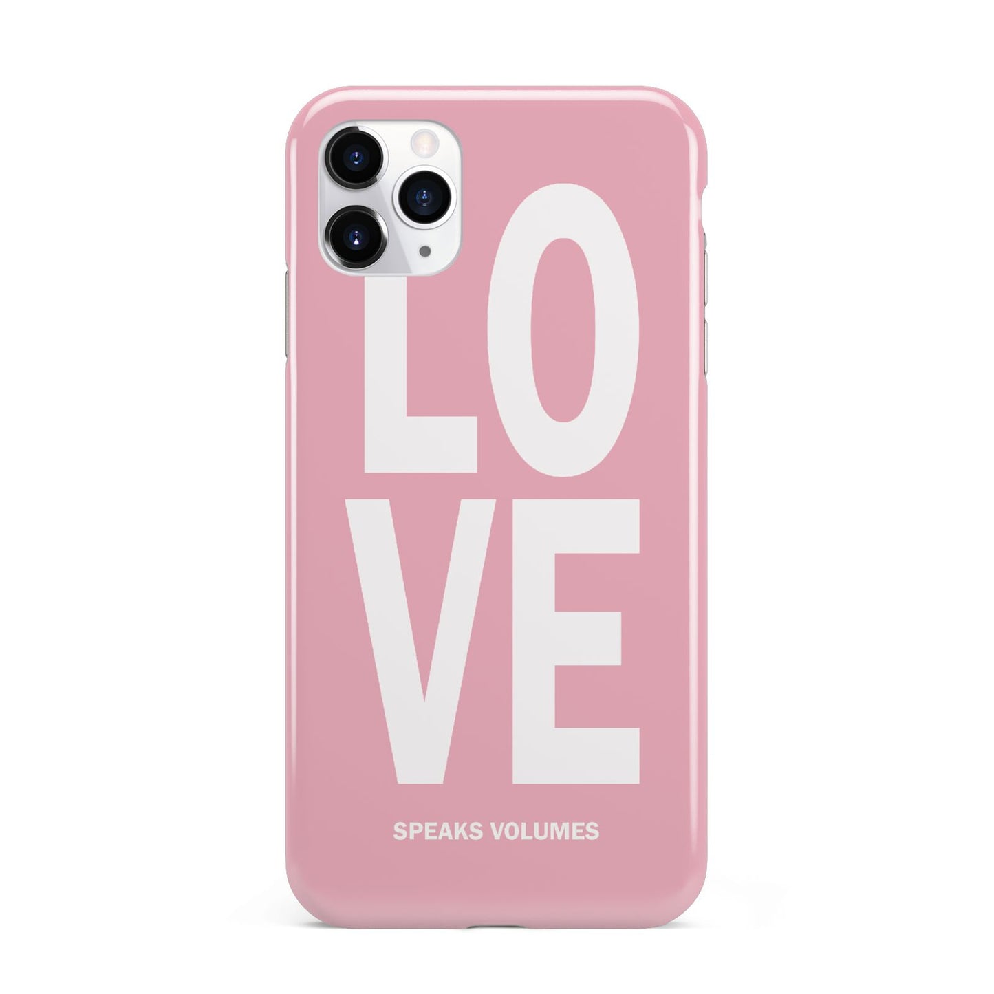 Valentines Love Speaks Volumes iPhone 11 Pro Max 3D Tough Case