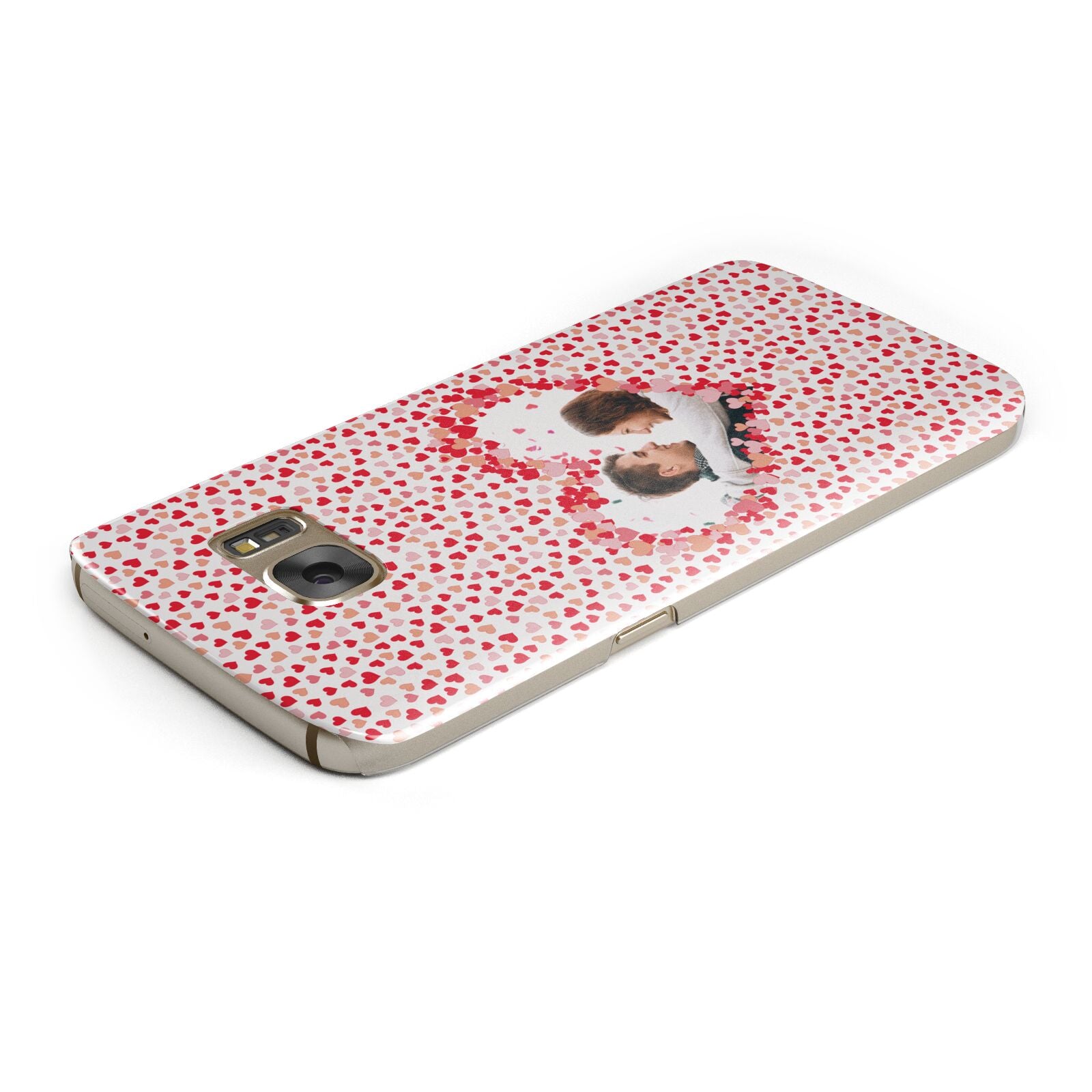 Valentines Photo Personalised Samsung Galaxy Case Top Cutout