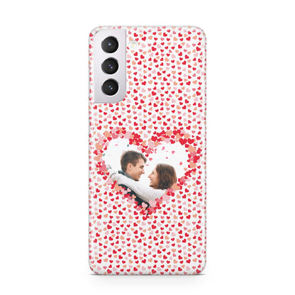 Valentines Photo Personalised Samsung S21 Case