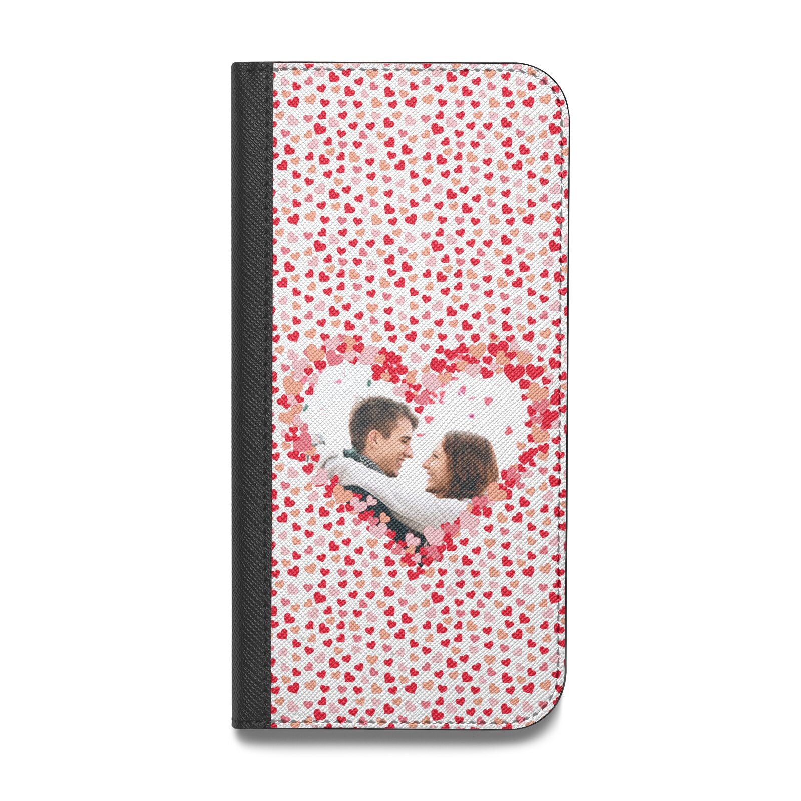 Valentines Photo Personalised Vegan Leather Flip Samsung Case