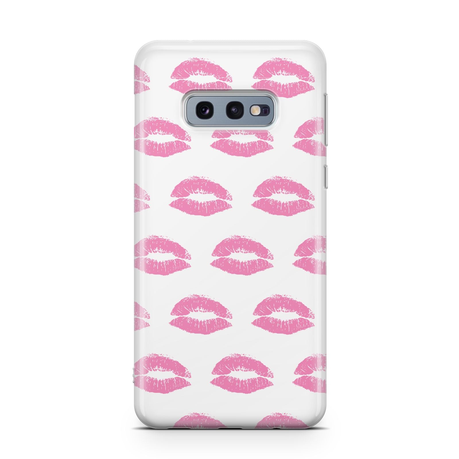 Valentines Pink Kisses Lips Samsung Galaxy S10E Case