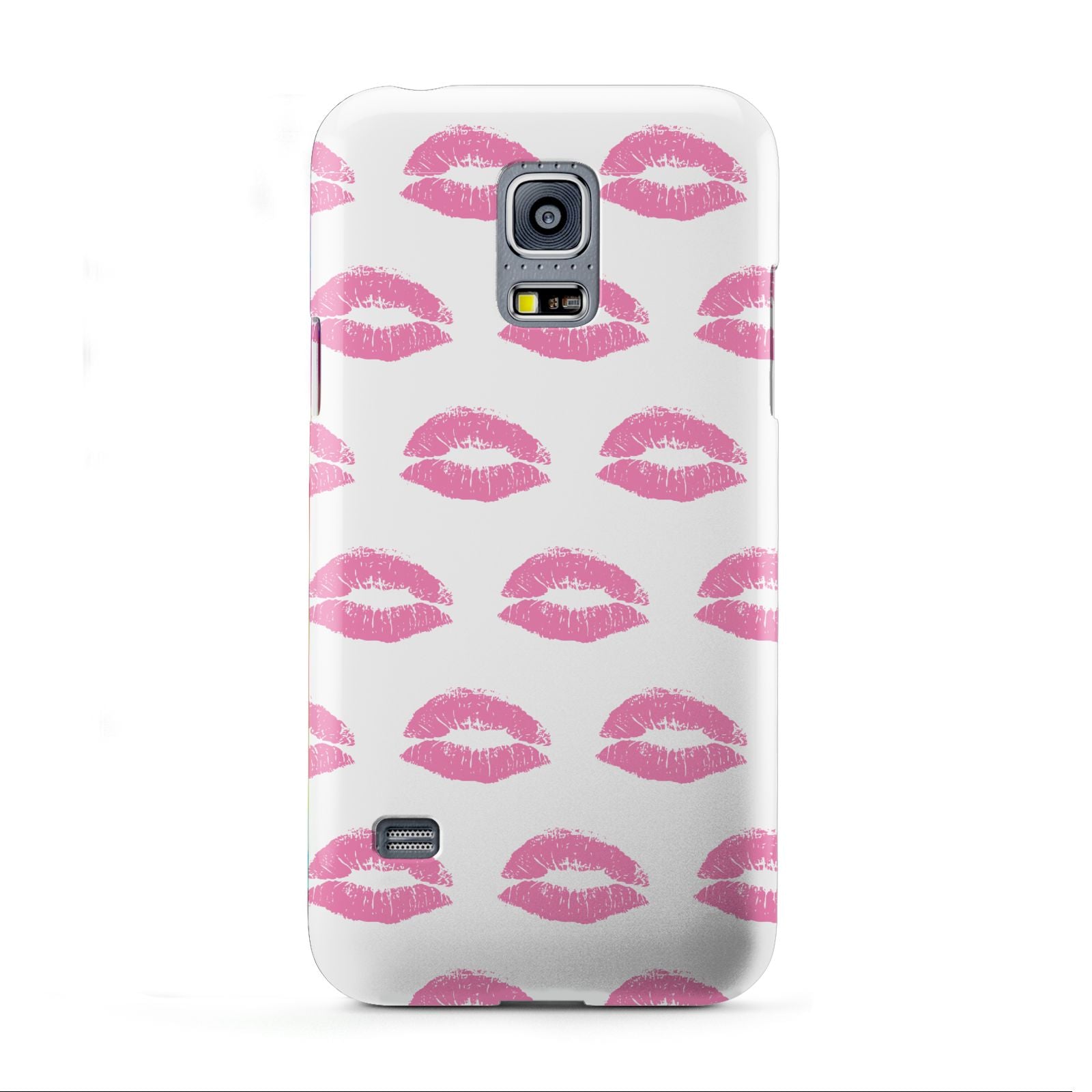 Valentines Pink Kisses Lips Samsung Galaxy S5 Mini Case