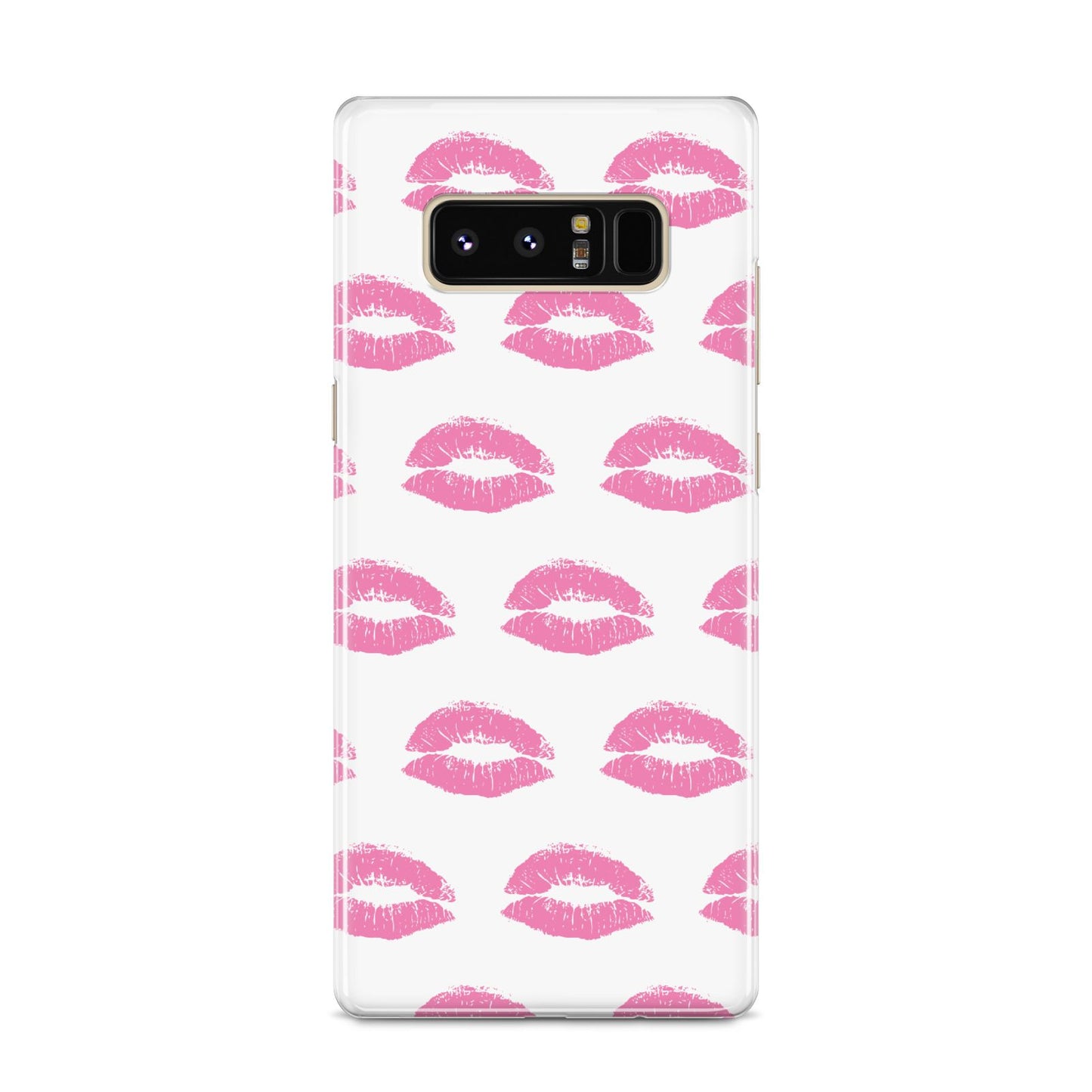 Valentines Pink Kisses Lips Samsung Galaxy S8 Case