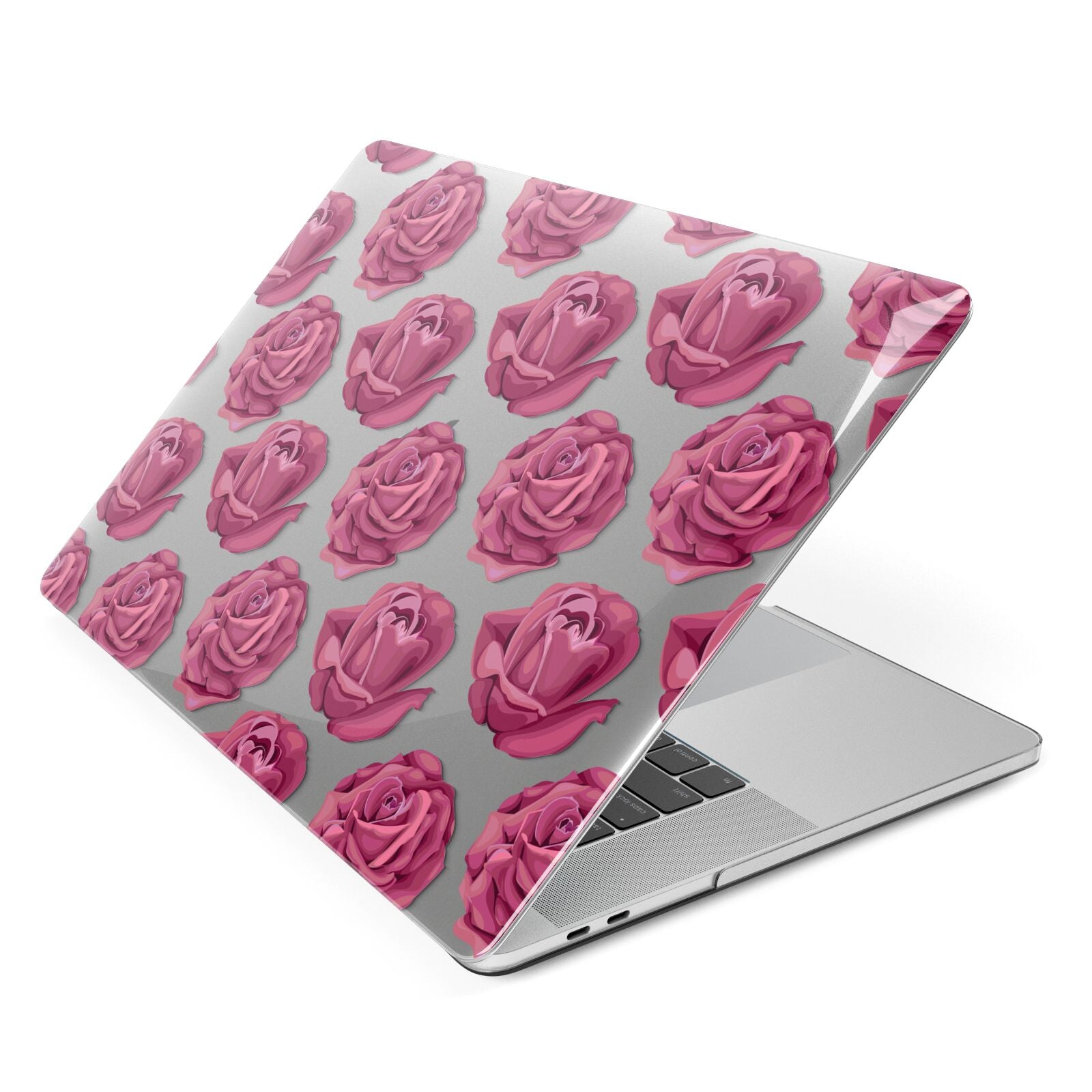 Valentines Roses Apple MacBook Case Side View